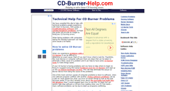 Desktop Screenshot of cd-burner-help.com