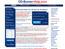 Tablet Screenshot of cd-burner-help.com